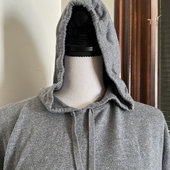 Hilary Radley | Gray Cozie Hoodie Sweater Size L - Picture 5 of 15